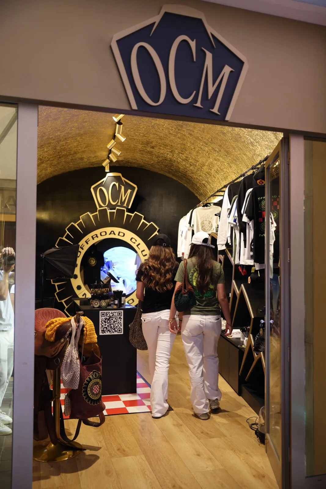 L'ingresso dello Store Offroad Club Monaco
