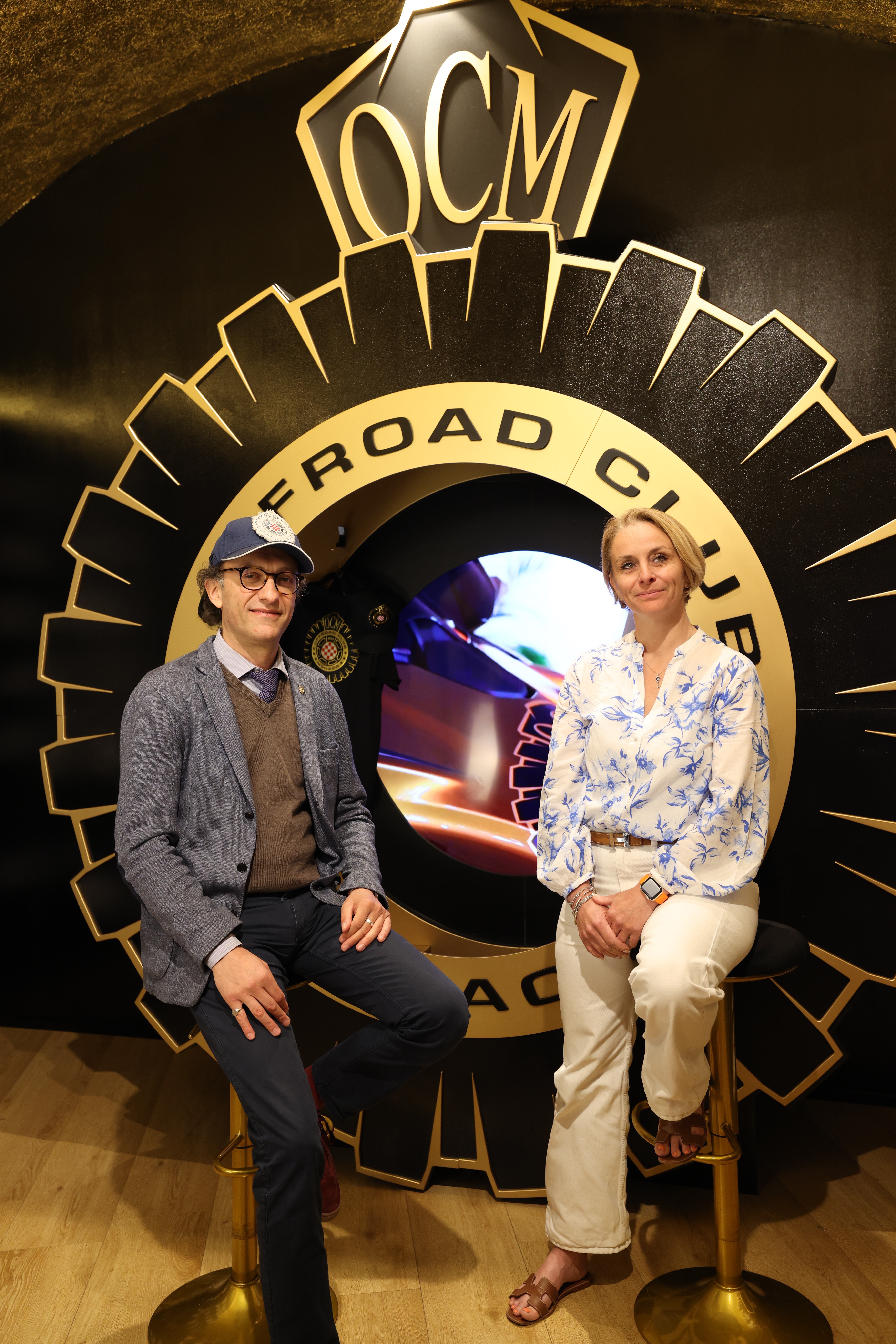 Dott.ssa Diane Ortolani intervistata dal Prof. Andrea Carteny presso lo Store Offroad Club Monaco