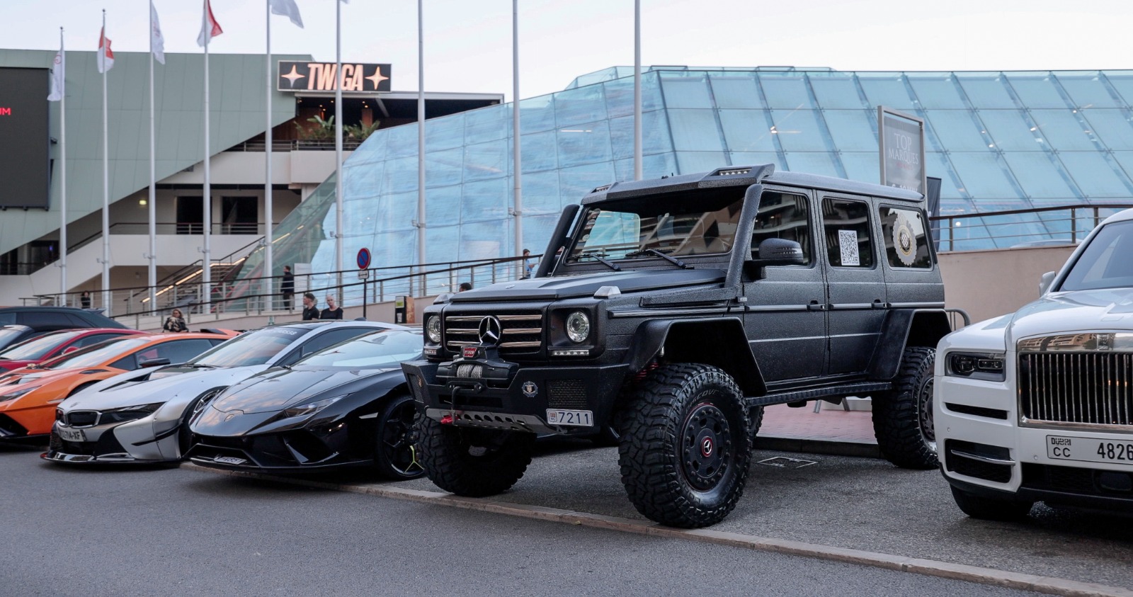 Offroad Club Monaco Top Marques Monaco Mercedes-Benz G-Class 4x4 bioetanolo