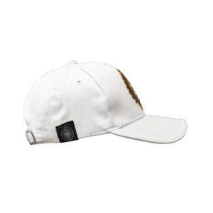 Alternative view of Cappellino bianco con patch in TPU