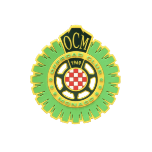 Patch intercambiabile in gomma verde fluo