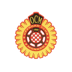 Patch intercambiabile in gomma rosso & giallo fluo