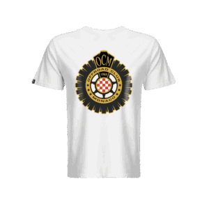 Alternative view of T-shirt classica bianca con logo iconico OCM