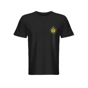 Alternative view of T-shirt ufficiale Offroad Club Monaco con bandiera Grand Prix nera