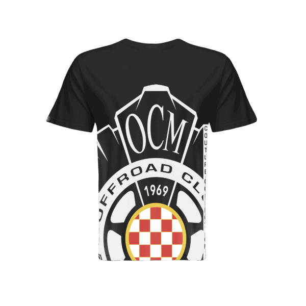 T-shirt allover nera