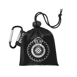 Poncho antipioggia in plastica riciclata Offroad Club Monaco