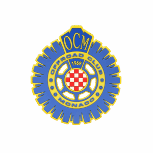 Patch intercambiabile in gomma blue royal fluo