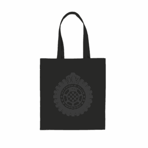 Tote bag nera -  vinile nero Offroad Club Monaco